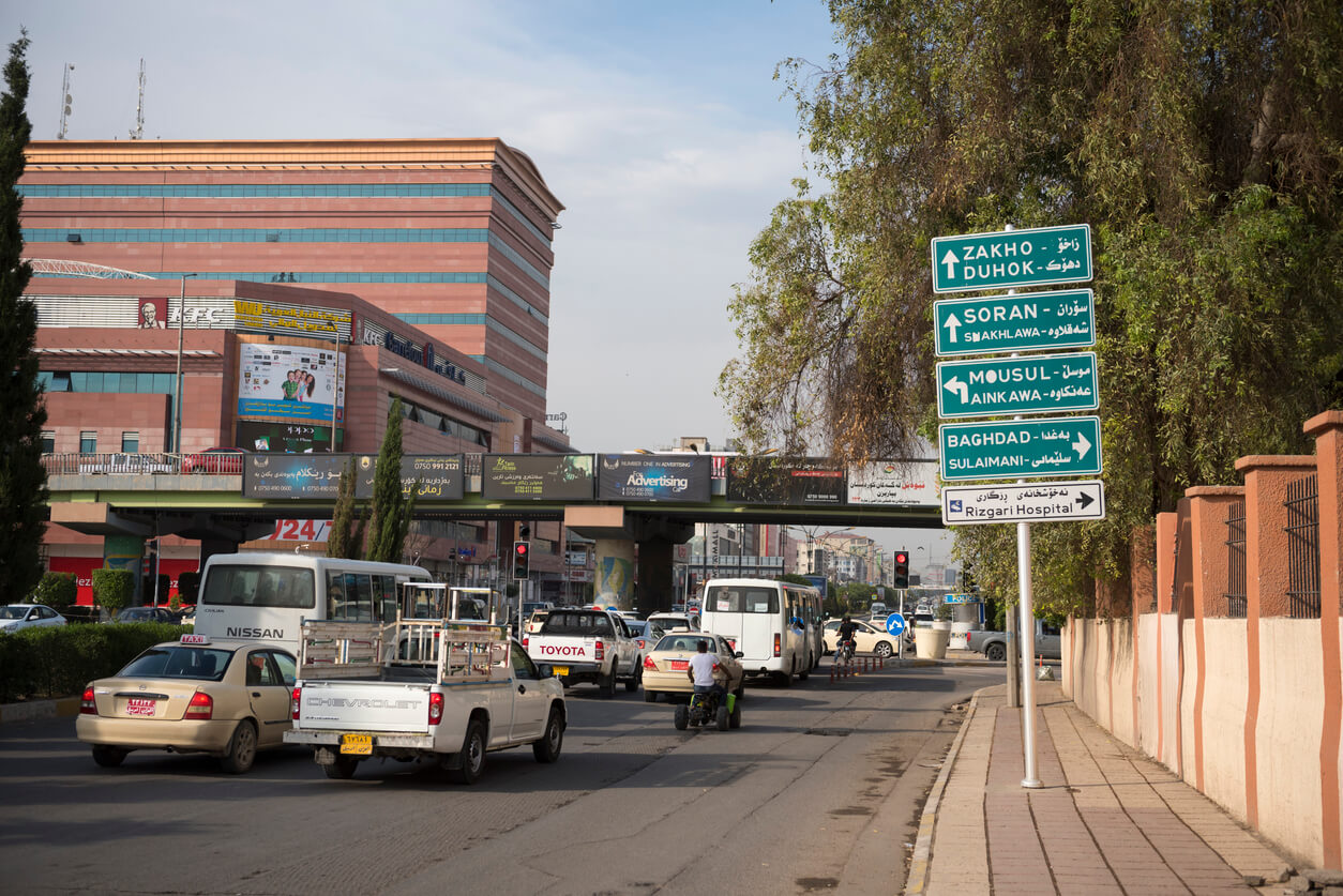 public transportation in Iraq