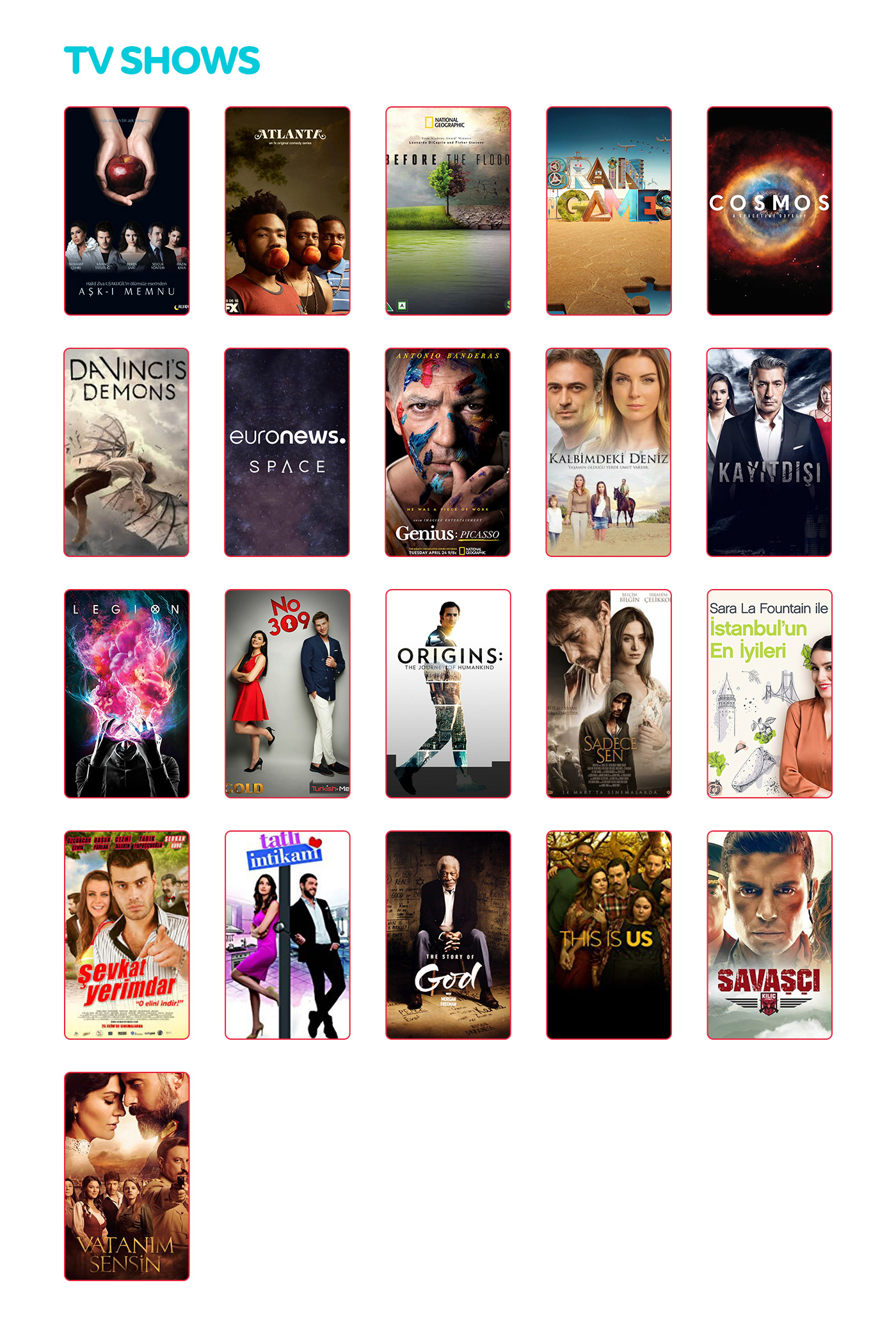 Fiy&Watch TV shows
