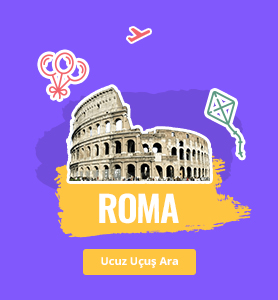 Roma uçak bileti