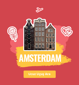 Amsterdam uçak bileti