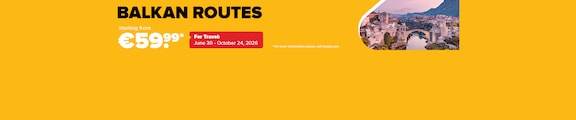 Balkan Routes Starting From 59,99€