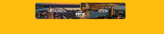 İstanbul - Köln 69,99 dan Başlayan Fiyatlarla