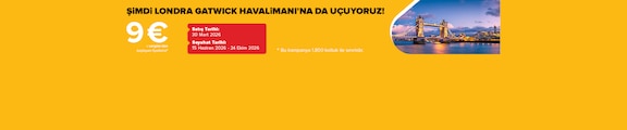 Yeni Hattım; İstanbul -Londra,Gatwick!