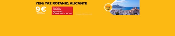 Yeni Hattım; İstanbul - Alicante!