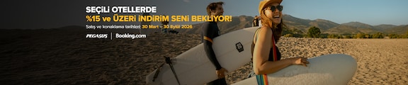 Otellerde %15 Üzeri İndirim Seni Bekliyor!