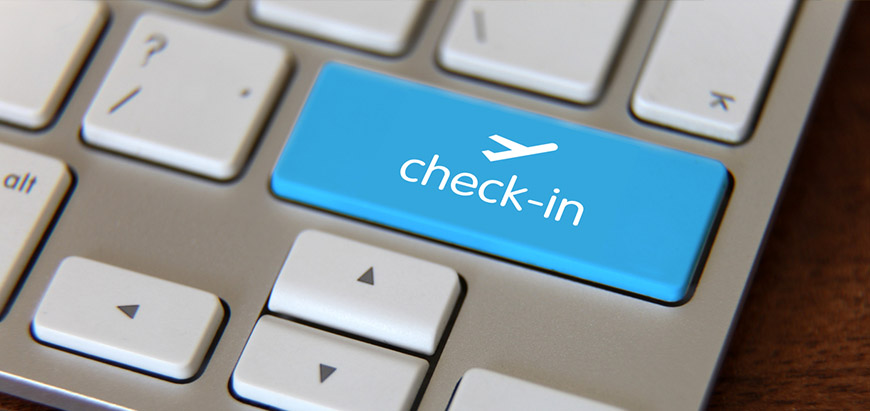 online check-in