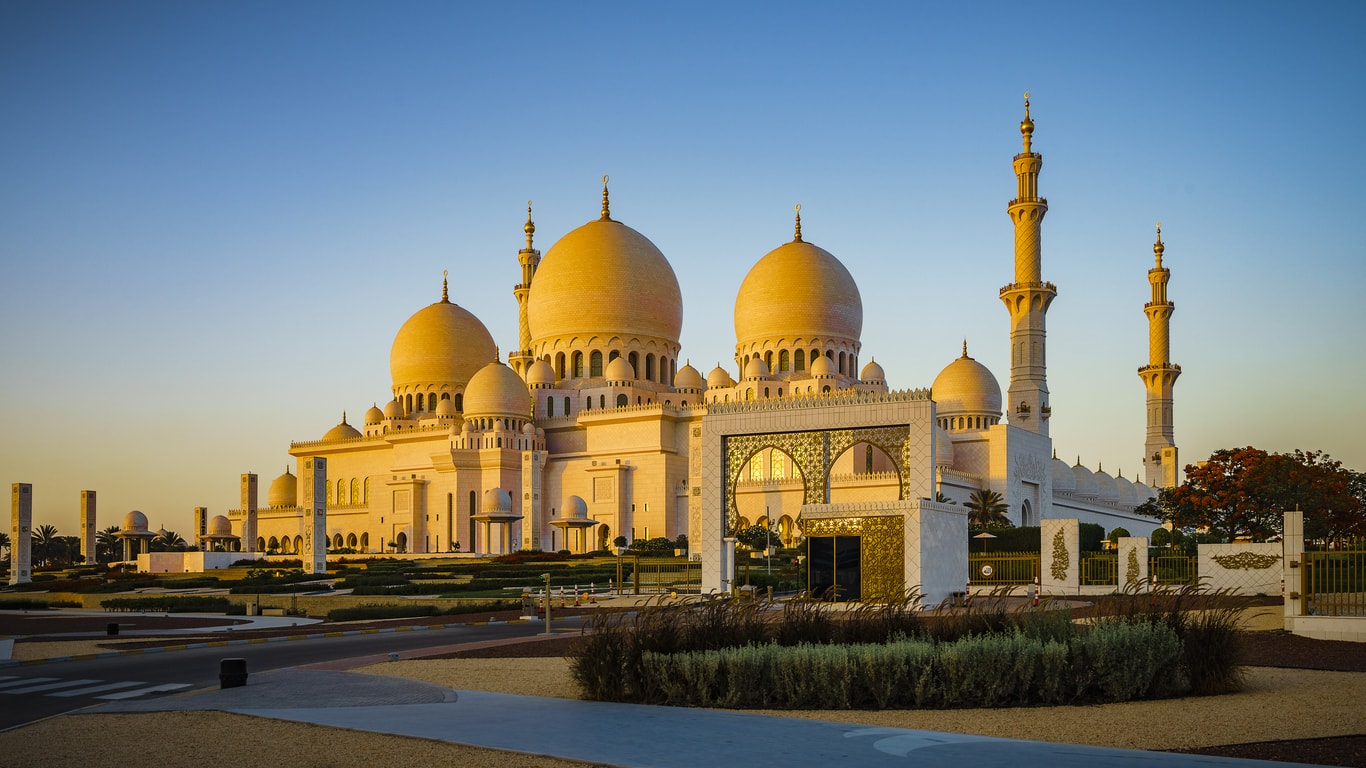 şeyh zayed büyük cami abu dabi