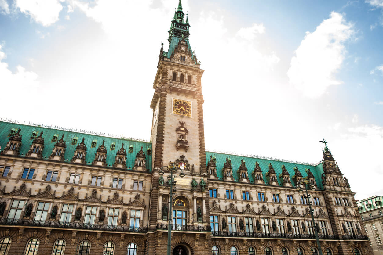 Hamburg city hall