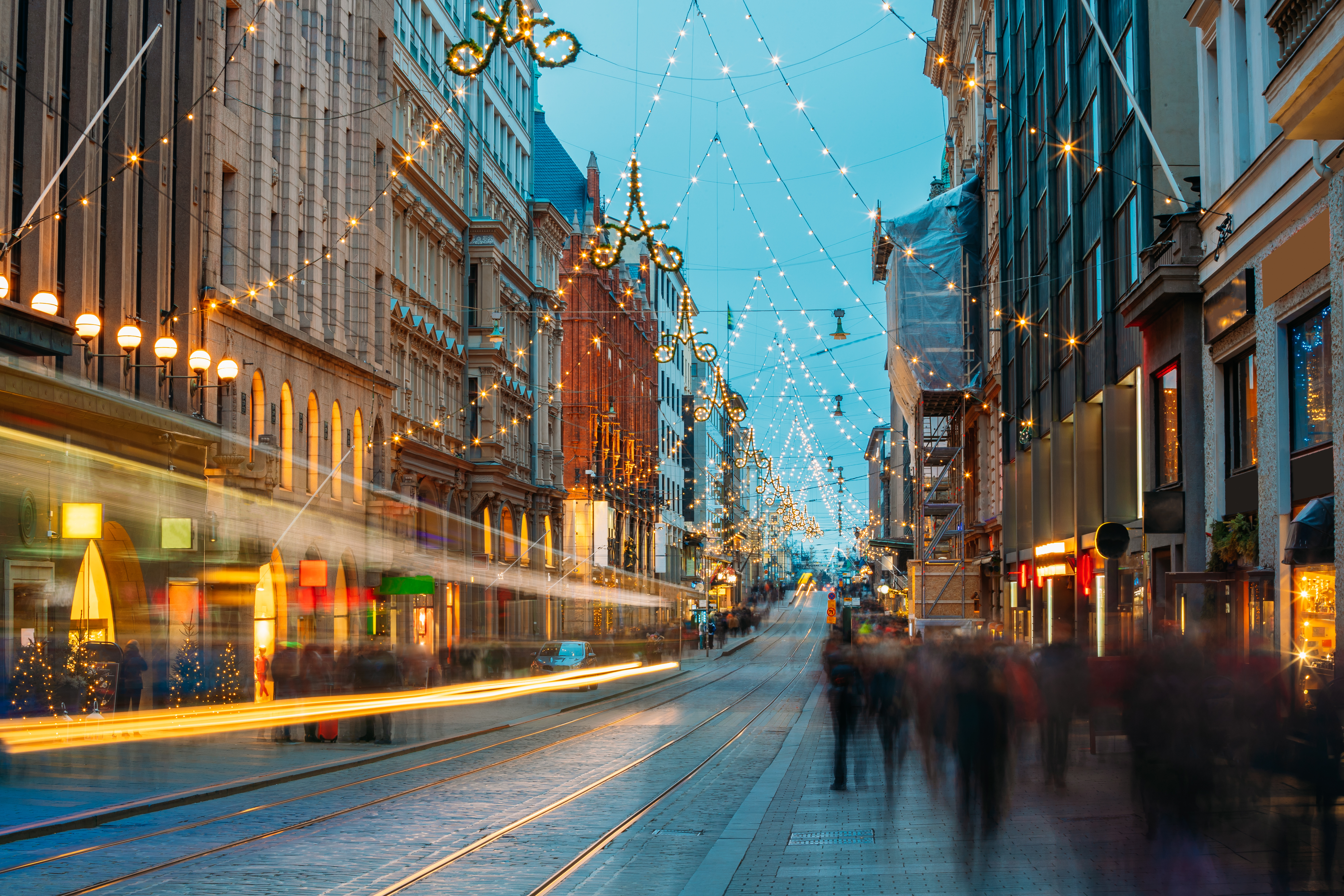 Aleksanterinkatu street Helsinki