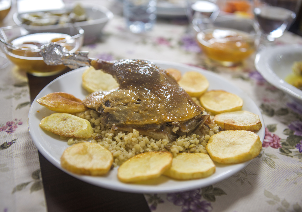 Goose Meal in Kars