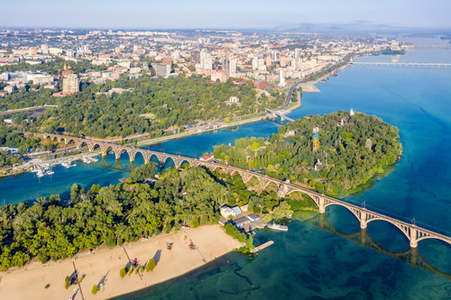 Kherson denyeper river