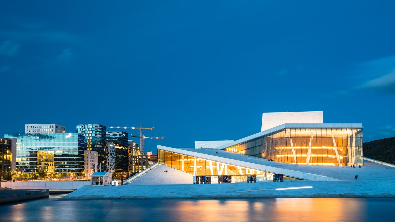 oslo opera binası