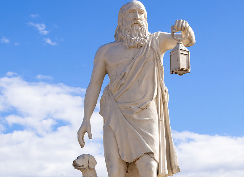 statue of Diogenes