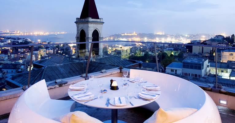 360 restaurant Istanbul