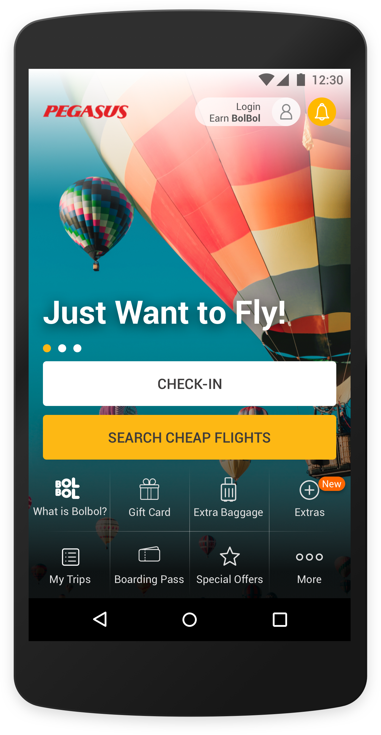 parcialidad Lógico Rebaño Aplicación Móvil: App para buscar vuelos baratos | Pegasus Airlines